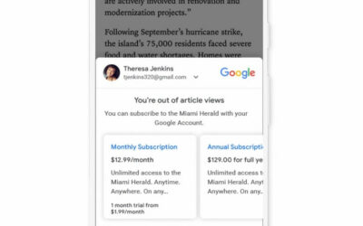 Subscribe to News Sites Using Your Google Account