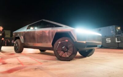 Cybertruck patent applications show off UI, solar bed cover, ‘armor glass’