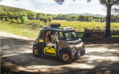 This cute EV off-road buggy concept arrived just in time for the weekend