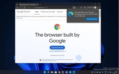 Microsoft’s new Windows prompts try to stop people downloading Chrome