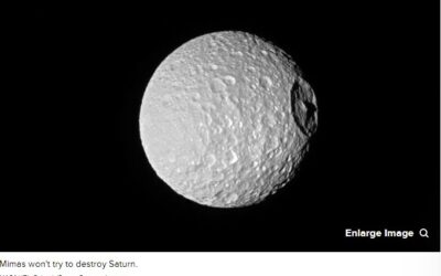 Saturn ‘Death Star moon’ Mimas might be hiding an internal ocean