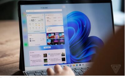 Microsoft announces a new tablet-friendly taskbar for Windows 11