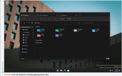 A mixed bag of Windows 11 beta updates includes hidden File Explorer tabs