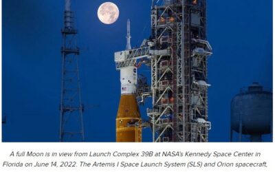 NASA sets a launch date for the Artemis I mission around the Moon